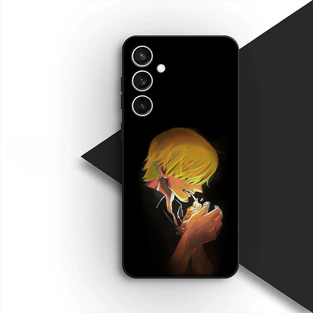 Phone Cover for Motorola Moto G86 G57 E14 E15 G14 G34 G35 G84 G24 A54 G15 Power E22 Case One Pieces Luffy Sanji Roronoa Zoro