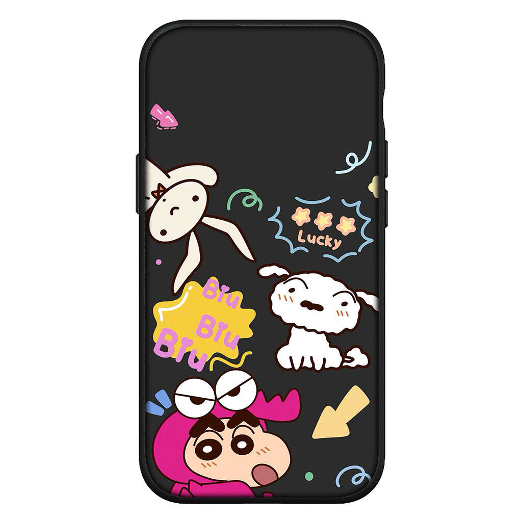 Чехол для iPhone 17 16 15 Xiaomi Poco Redmi Note 14 13 12 11 Pro Max 9 16e Samsung Galaxy S25 S24 S23 OPPO Huawei Crayon Shin Chan Shinchan Чехол для телефона