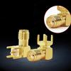 10/20Pcs Sma-Kwe Angled Sma Rf Connector Socket 90-Degree Angled Four-Pin Sma Female Connector W External Thread Internal Bore
