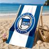 Пляжное полотенце Hertha BSC Berlin, Быстросохнущее, Легко ухаживать, Подходит как для занятий фитнесом, так и для пляжного отдыха, Спортивный незаменимый аксессуар