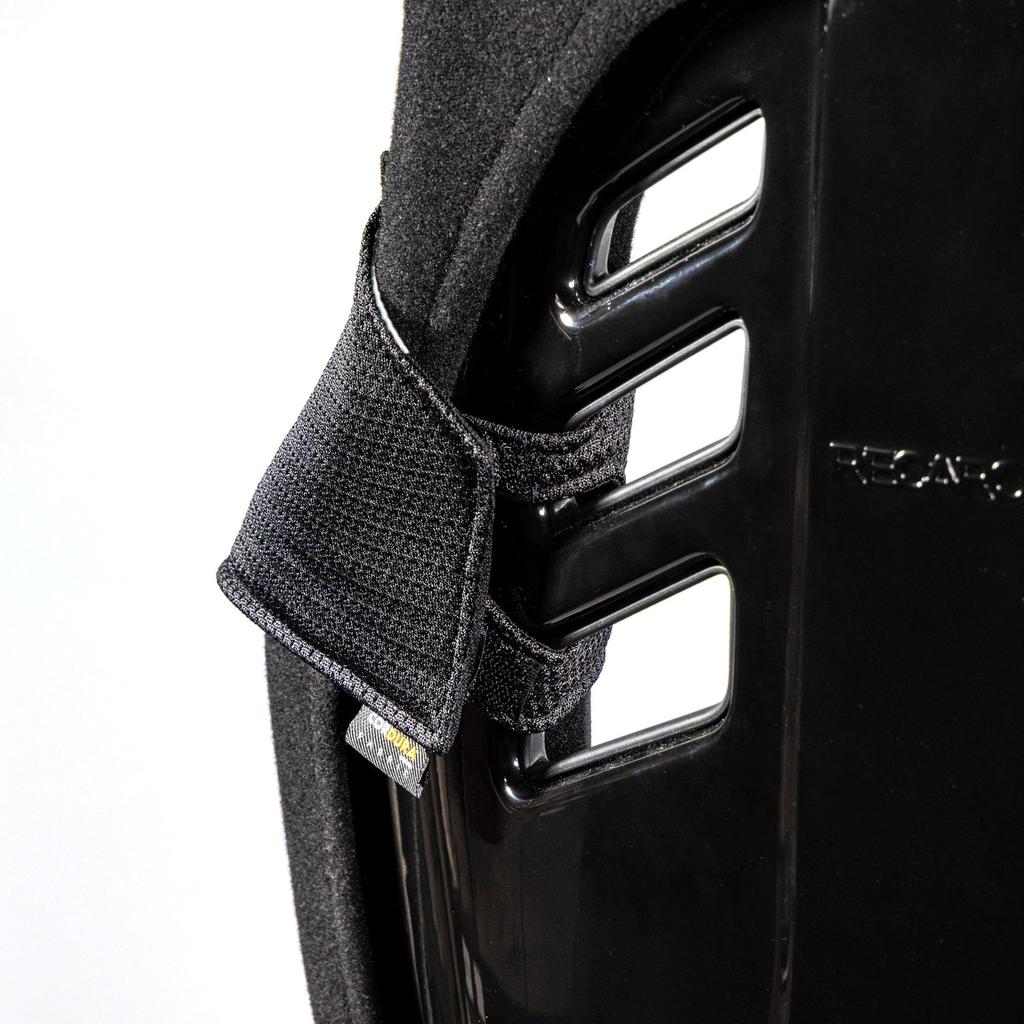 CLINGAIR for RECARO RSS Belt Black with Red Stitching Guide, (C-N12 Left)