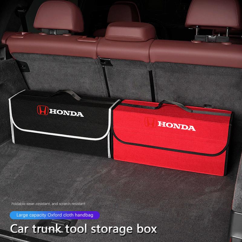 TQDX8 Car Trunk Storage Box Folding Tools Case For Honda Civic Accord Crosstour Spirior Odyssey Avancier UR-V Sienna Elysion CR-Z
