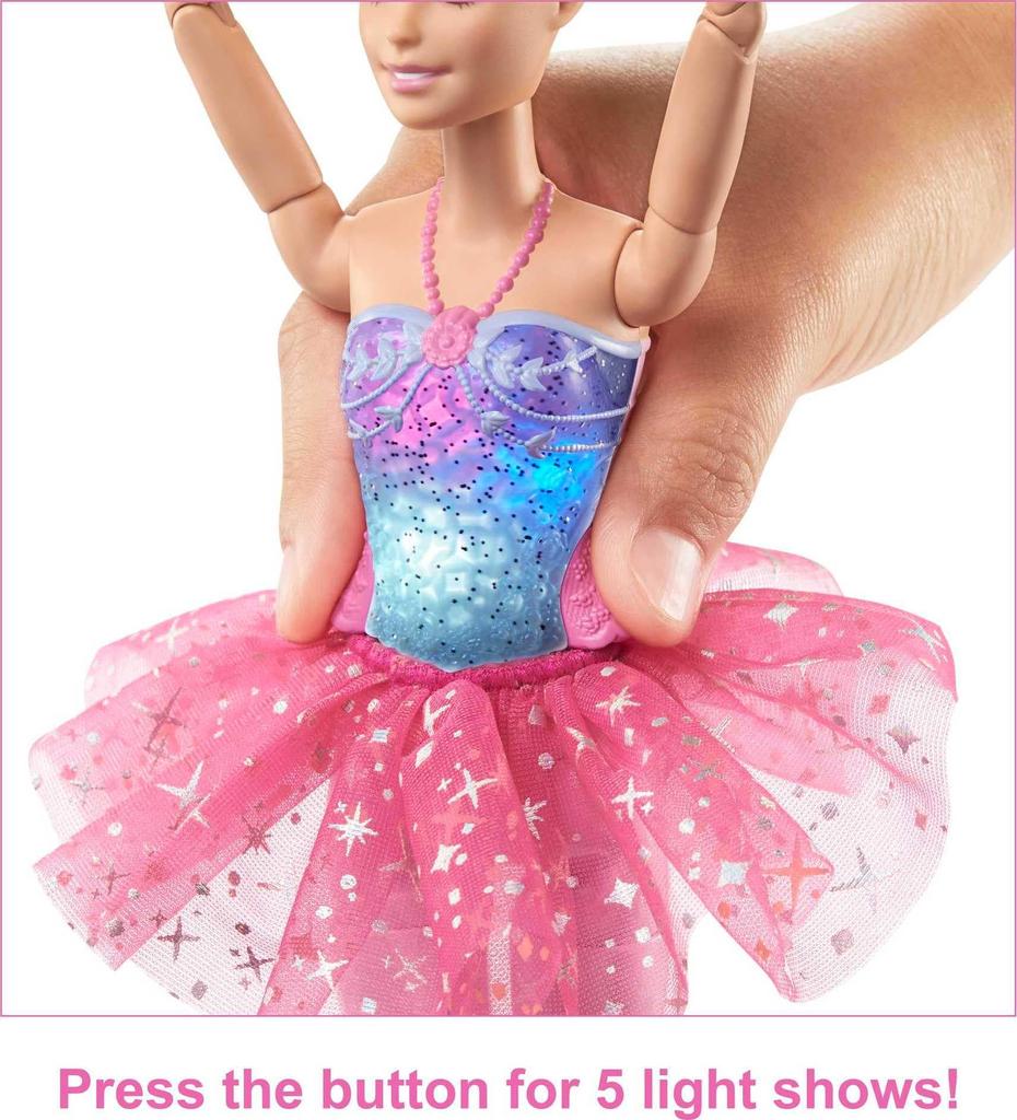Barbie Ballerina from 3 Years Old Pink HLC25 Sparkling! Dress-up Doll/House