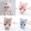 With Ball Hemming Caps Autumn Winter Ear Protection Hats New Newborn Bonnet