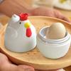 Utensil Microwave Steamer Eggs Home Cooker Egg Boiler Chicken Shaped Kitchen