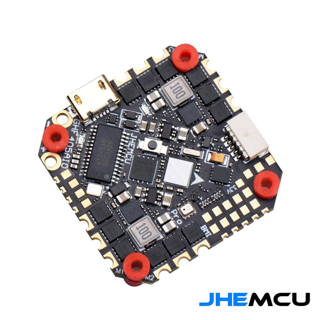 25,5X25,5 мм JHEMCU GHF405AIO 40A F405 Контроллер полета Baro BLHELIS 40A 4in1 ESC 3-6S для FPV