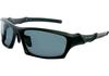 iZONE Polarized Sport UV for Men's Sunglasses, Style, Lightweight, Protection, ID-P558-DRBK10, Driving, Fishing, Golf... (Black-Matte Black)
