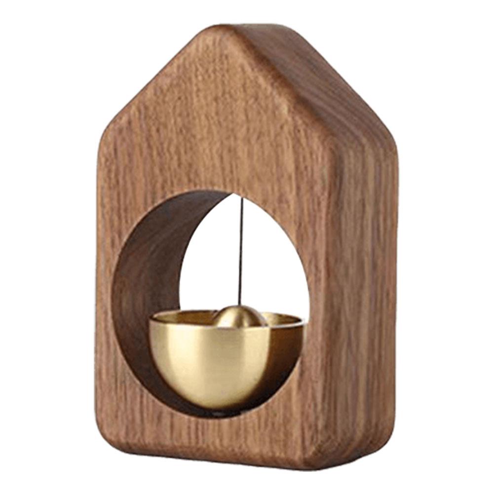 Magnetic Wood Doorbell Chime Hanging Japanese Style Doorbells Decorative Loud Door Bell Home Decorations