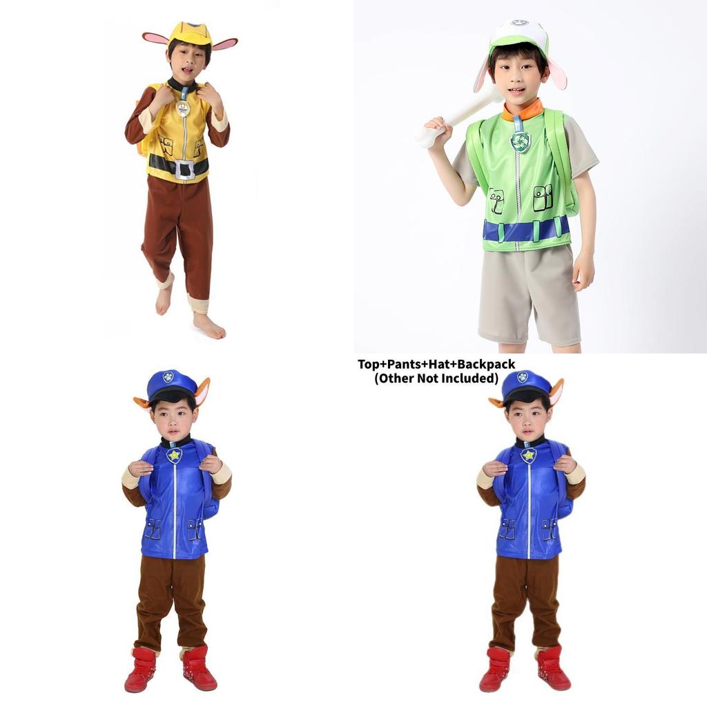 Очаровательный детский костюм Чейза, голубого шепарда, из полиэстера для Хэллоуина, косплей-мероприятий