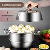 Meichu Новая серия Master Chef Пароварка из нержавеющей стали 304, двухслойная