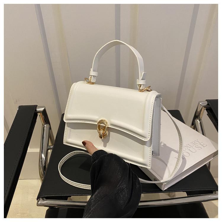 Streetwear Pu Small Crossbody Bag With Stitching Detail For Women