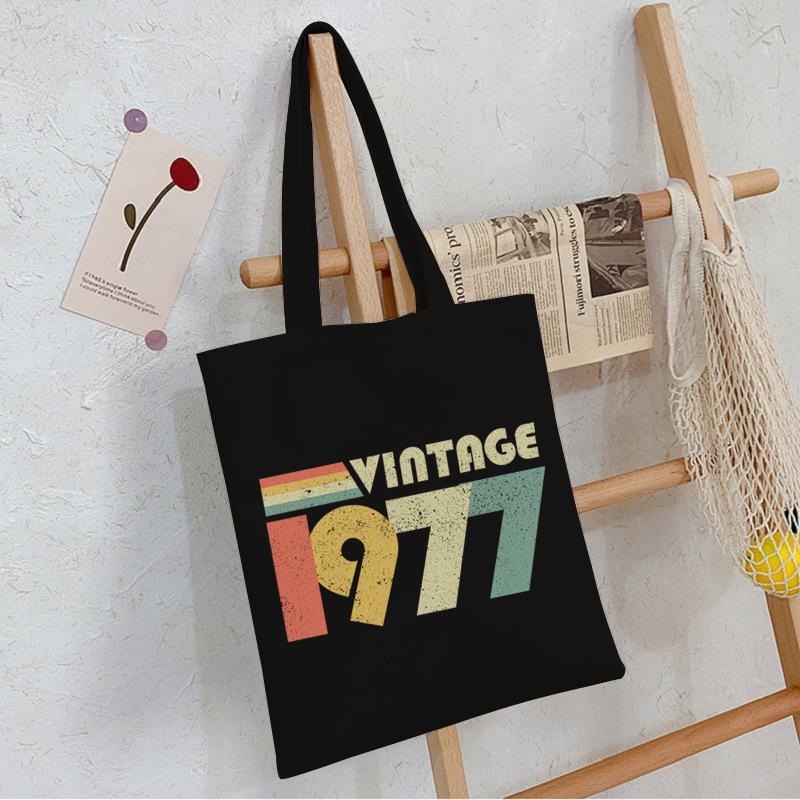 Year Birthday Birthday Print Commute To Work Portable Shoulder Bag Large Capacity Handbag