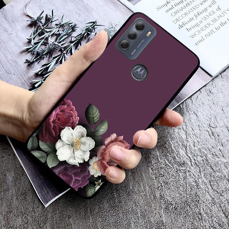 Wild Flower Phone Case For Moto G84 G22 G32 G42 G52 G62 G53 G72 G60 G60S G100 G10 G20 G30 G13 G50 G 5G G Pure