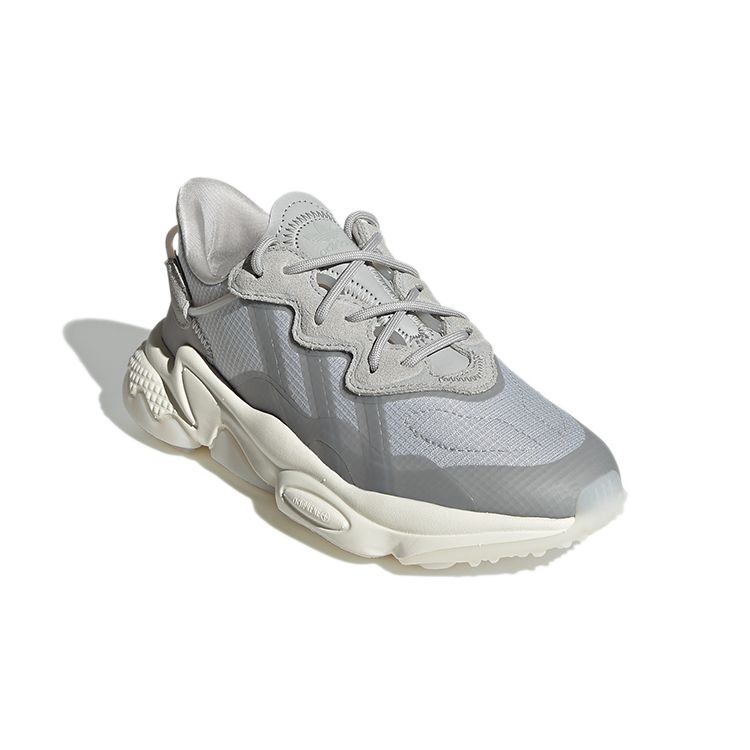 Adidas Originals Ozweego J Удобные Прочные Низкие Спортивные Повседневные Кроссовки Детские кроссовки Серые H04130