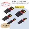 10 Sets 1.5 AMP Series 1P/2P/3P/4P/5P/6 Pins Car Connector DJ7041-1.5-11/21 282080-1 Docking Terminal Waterproof Connector