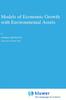 The Models of Economic Growth with Environmental Assets : 8 Book
