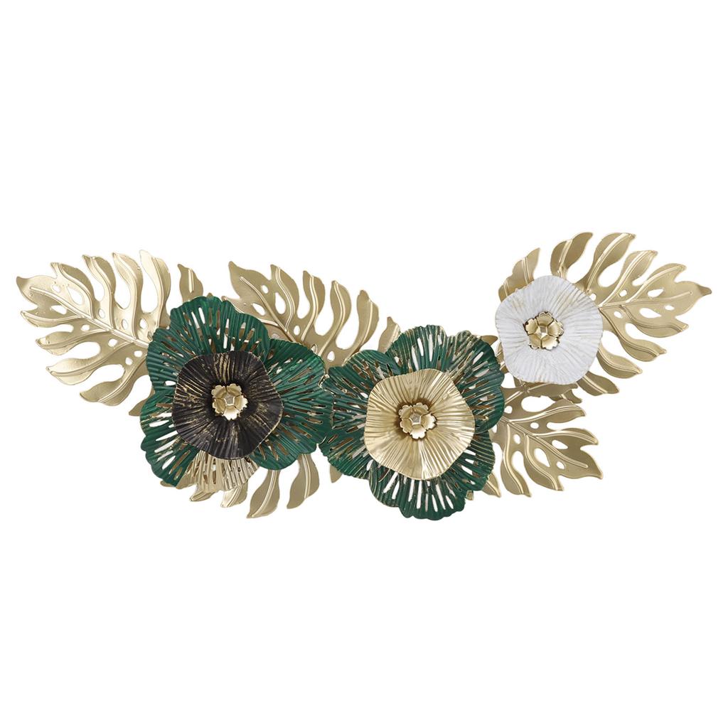 Metal Wall Decor Northern Europe Style Light Luxury Innovative Iron Art 3D Wall Sculpture for