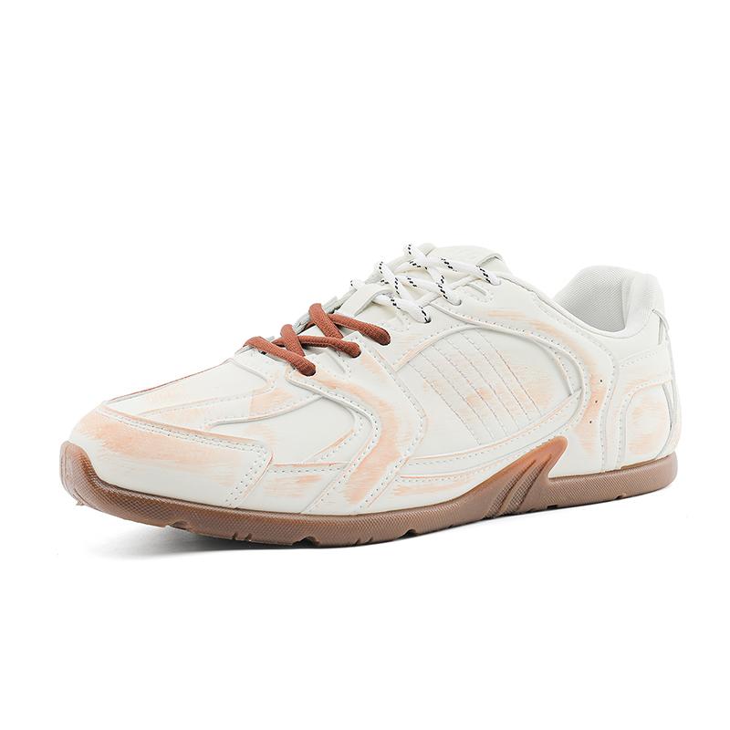 Винтажные Потертые Мужские Кроссовки Повседневные Мягкие Удобные Дышащие Нескользящие Модные Праздничные Подарки Преппи Всесезонные для Ходьбы