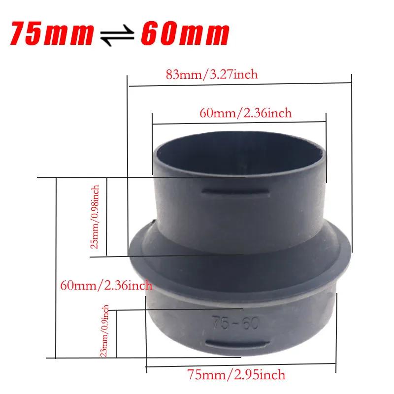42/60/75/90mm Car Heater Ducting Pipe Joiner Connector Heater Ducting Reducer Hose Tube Connector For Eberspacher or Webasto