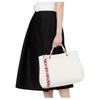 EMPORIO ARMANI Magnetic Closure Pu Handbag Large Women's White Y3D165-YFO5B-85219