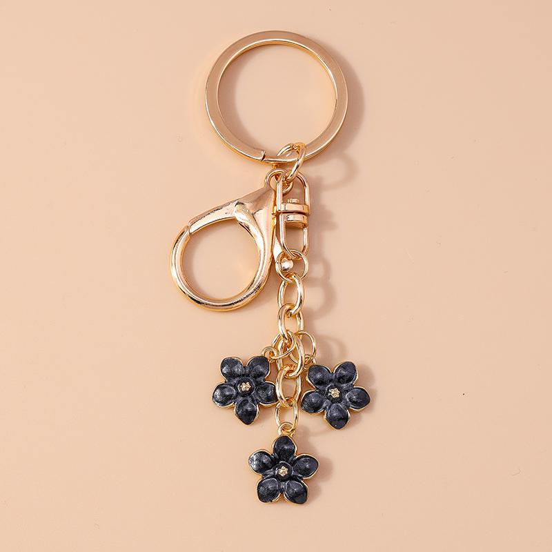 Милый Эмалированный Брелок-Подсолнух Женский Девочки Цветок Брелок Подвески для Декора Сумки DIY Ручная Работа Ювелирные Изделия Подарки