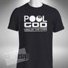 Pool God Men's T-Shirt King Of The Cues Funny Red Dwarf Inspired Gift 8 Ball