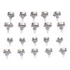 10 Pcs Guitar Potentiometer 18mm Shaft 25K Ohm Bass Metric M8 Electric Bass Guitar Pots for Volume T