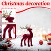 Рождественские олени Плюшевые олени Рождественские украшения