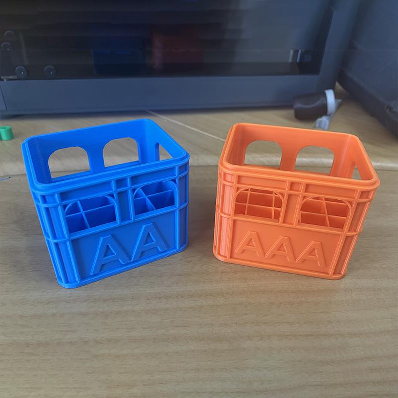 Коробка для хранения батареек Aaa/Aa/9V/Cr2032/Cr2025, штабелируемый органайзер для батареек, декоративный держатель для батареек, коробка для хранения для дома, офиса