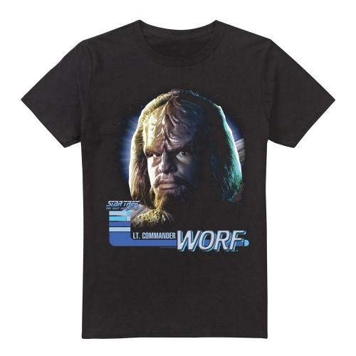 Star Trek Mens The Next Generation Worf T-Shirt