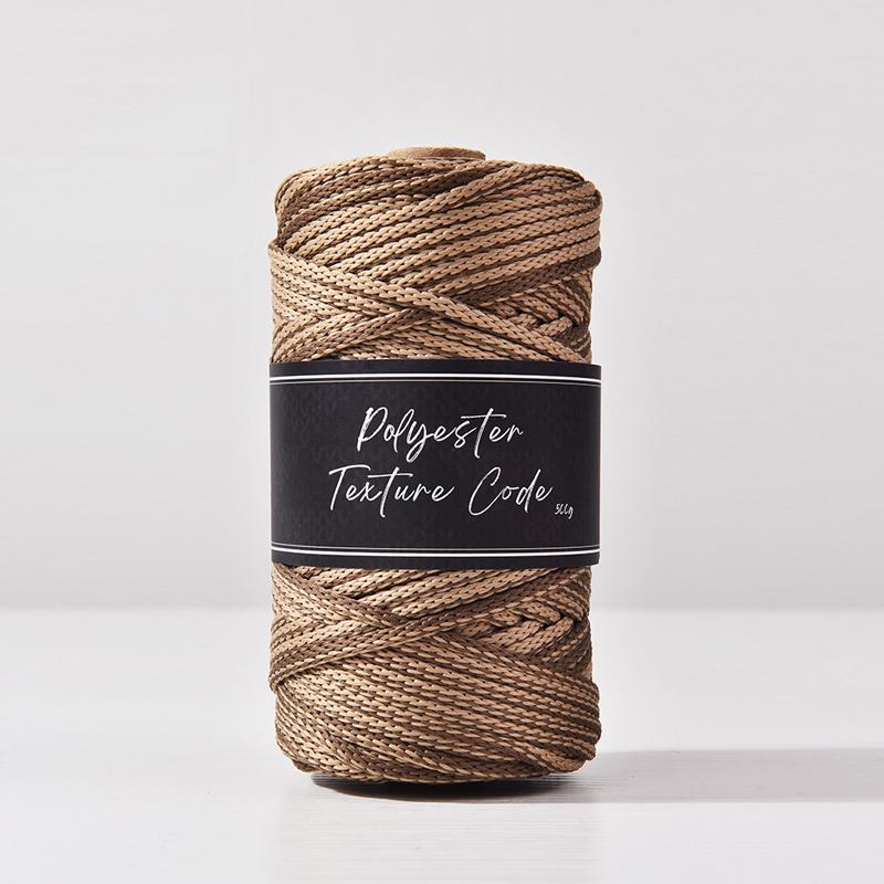 5 мм Двухцветный смешанный 5 мм Полиэстеровый плетеный шнур, Ручная вязка для сумки, ковра, вязальной пряжи, нить для браслета из конского волоса, 70 ярдов