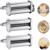 Pasta Maker Attachment Pasta Roller Cutter Parts Noodles Press Machine Compatible with KitchenAid