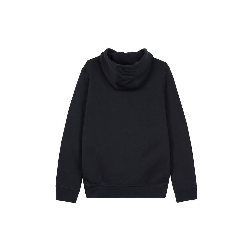 Nike Удобная флисовая толстовка с капюшоном и длинным рукавом, мужская толстовка черного и белого цвета 623453-010