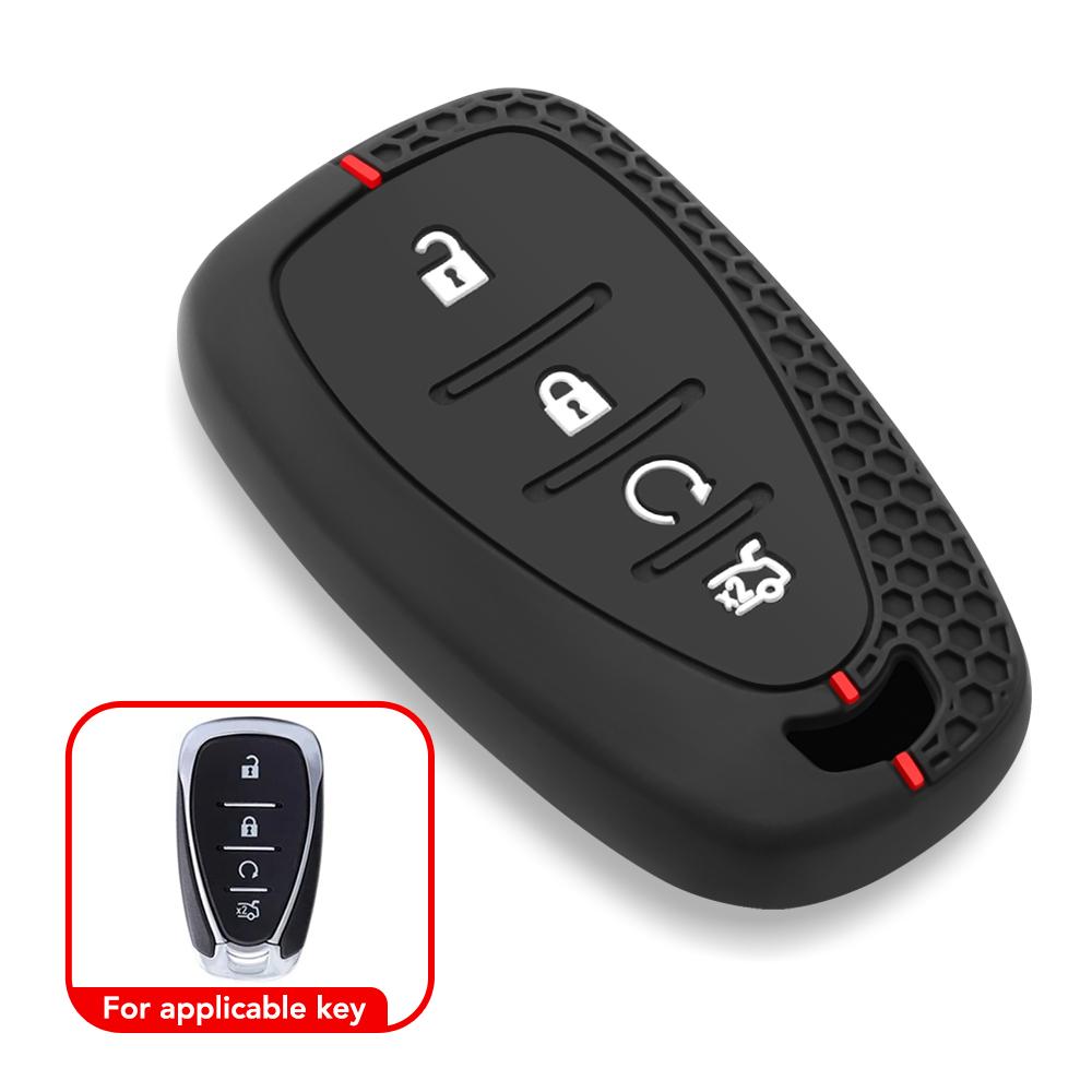 Силиконовый чехол для автомобильного пульта дистанционного управления для Chevrolet Cruze Volt Malibu Equinox Camaro 2016 2017 2018 2019 держатель для брелка