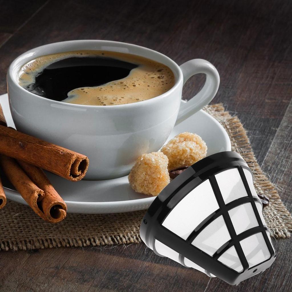 Нержавеющая сталь Нейлоновая сетка Кофейный фильтр Дриппер Кофейный фильтр для капельного заваривания Чашка Дриппер Ситечко Кофеварка Отдельная подставка для 8-12