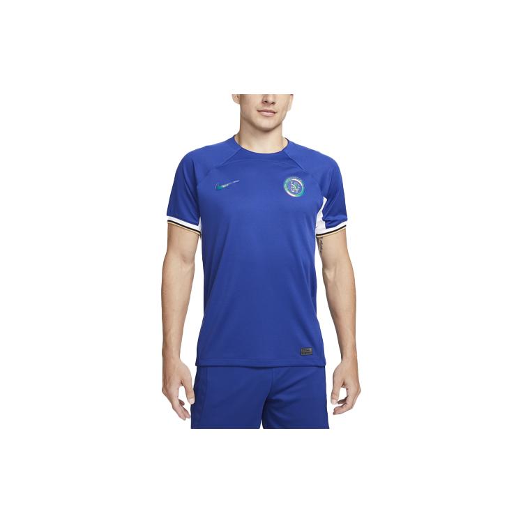 Nike Soccer Jerseys Men's Blue Moderate Straight Fit DX2685-496