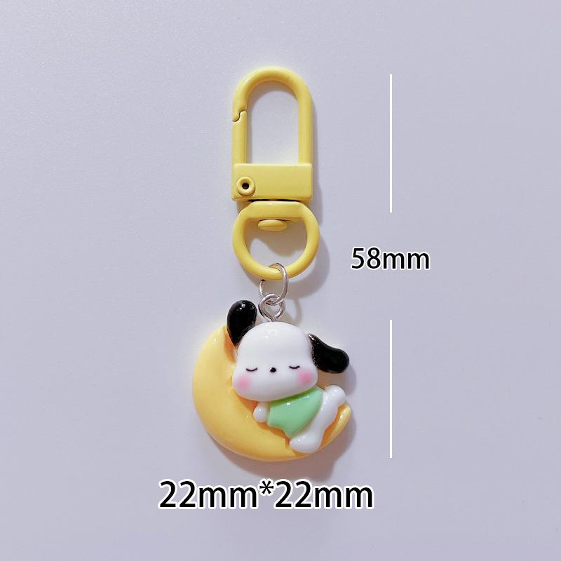 Каваи Милый Почакко Брелок Мультяшный Щенок Брелок Для Милой Девочки Подвеска Для Школьной Сумки Рюкзак Подвесные Украшения Подарки