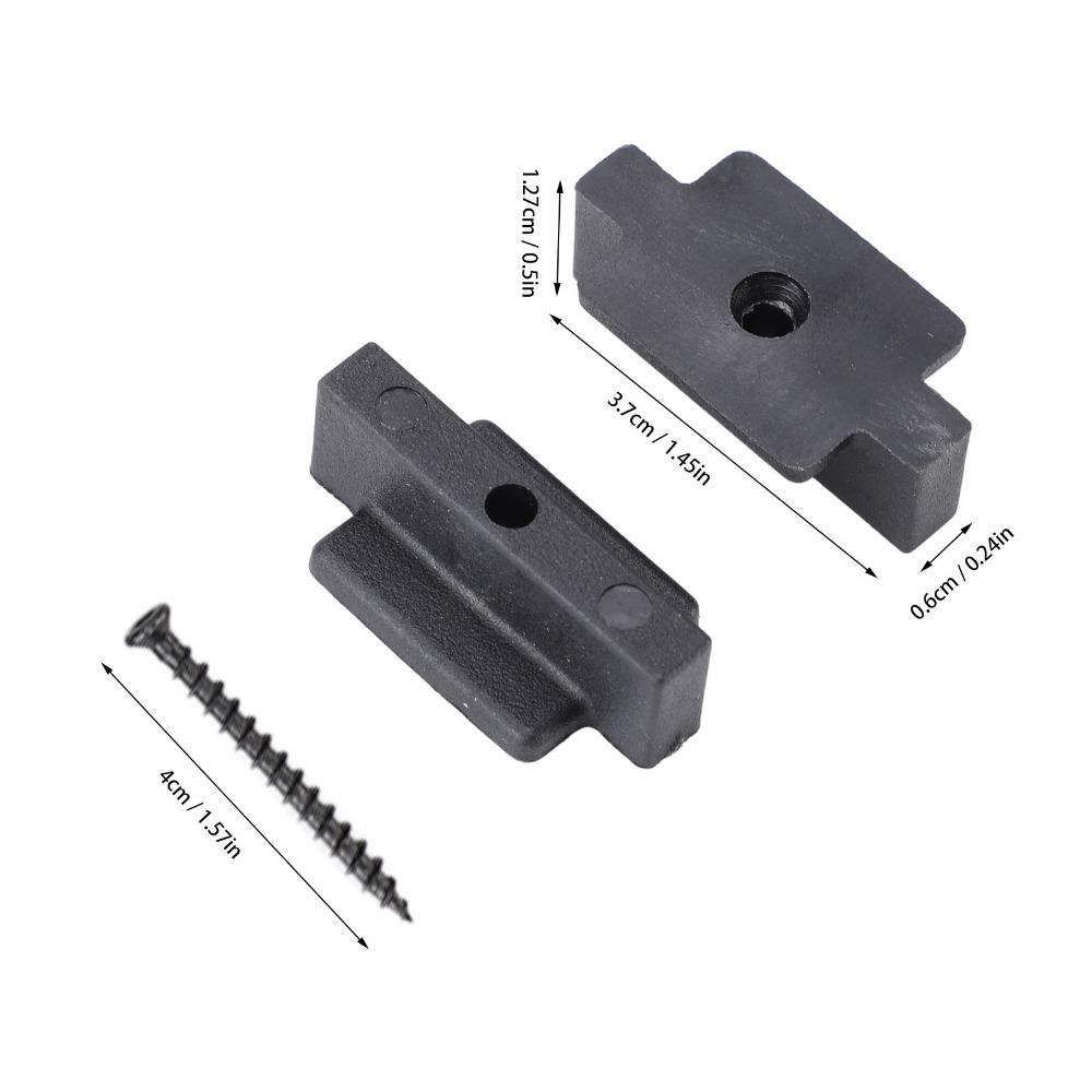 100pcs Easy Installation Hidden Deck Fasteners Nylon Composite Decking Clips Deck Board