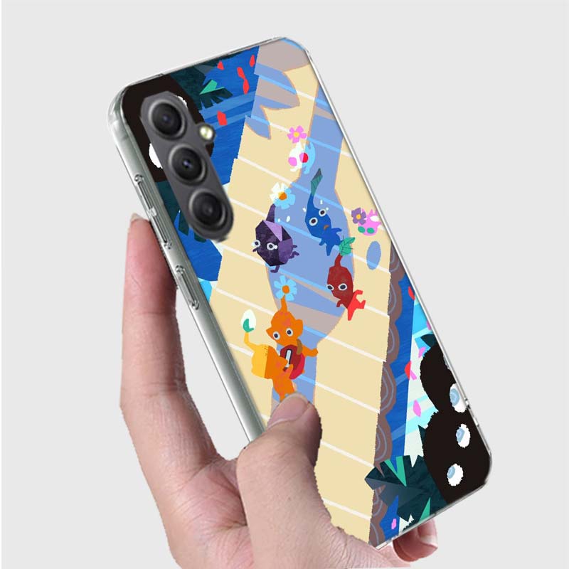 Game Pikmin 4 Phone Case for Samsung A16 A26 A36 A56 A17 A37 A57 A07 A06 A02S A03 A04S A05S Galaxy Note 20 10 A50S A71 A51 A31 A