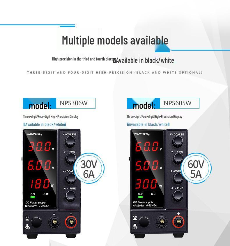 GuCe NPS306W Adjustable DC Power Supply with Ammeter/Voltmeter for Mobile Phone Repair