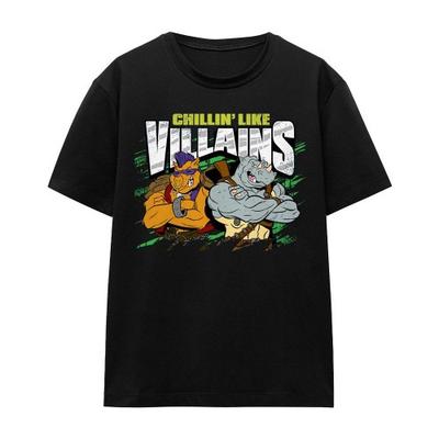 Teenage Mutant Ninja Turtles Унисекс футболка для взрослых "Крутые как злодеи"