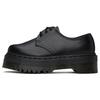 Dr. Martens Vegan Leather Comfortable Casual Low-Top Thick Sole Shoes Unisex Shoes Black 30651001