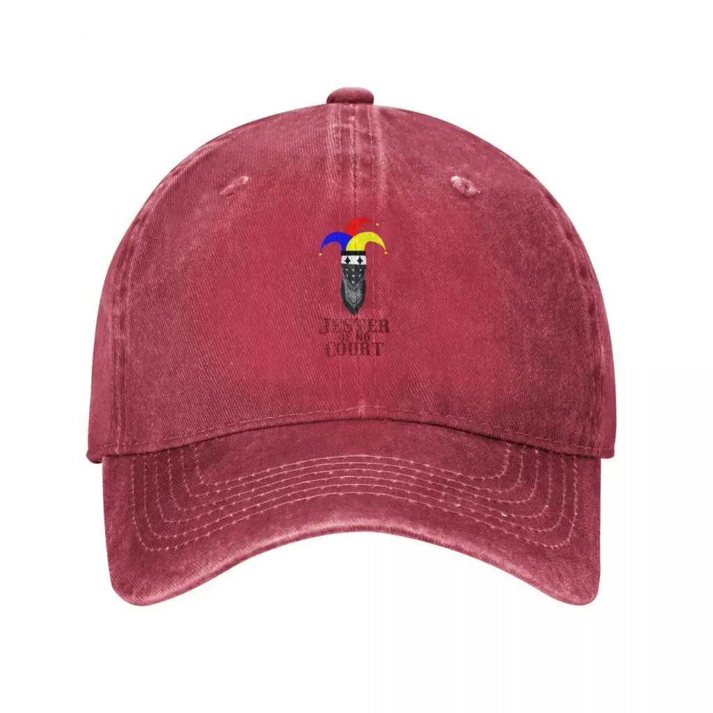 Jester of No Court Logo with Word Mark Mask Bandana Western Text Baseball Cap foam party Hat western Hat Boy Child Womens