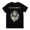 Black Metal Band T-shirt Men's and Women's Fashion Casual Pattern Pure Cotton Clothing Plus-size Top for Men and Women