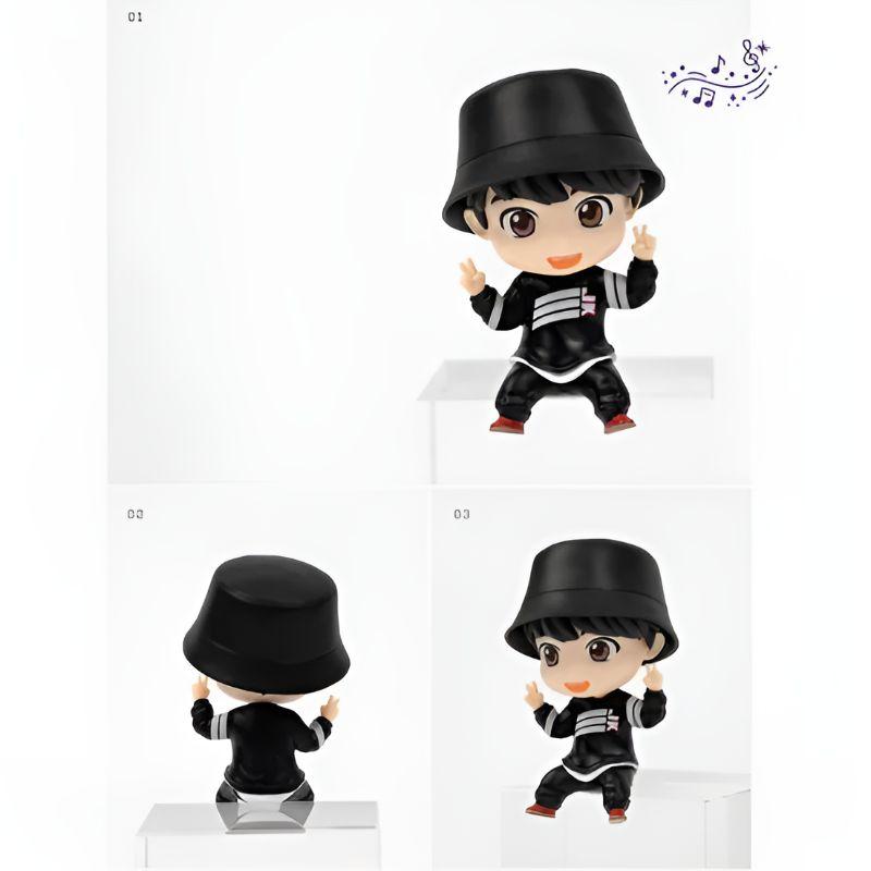 BTS TinyTAN Фигурка на монитор Jungkook – K-pop Персонаж Настольное украшение Коллекционный Подарок