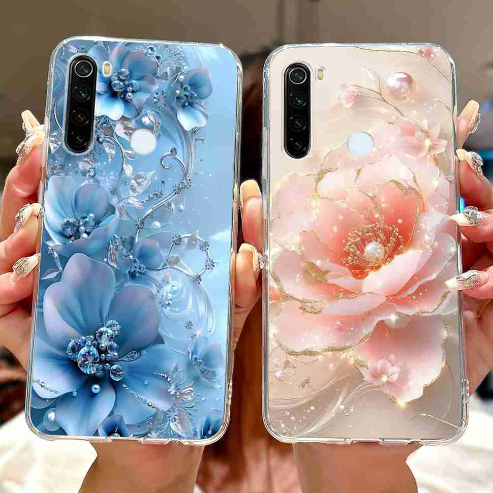 Чехол для Xiaomi Redmi Note 8 Винтажный Дракон Роскошный Цветок Мягкий Силикон ТПУ Чехол Для Redmi Note8 Note 8T Чехлы для Телефона Ударопрочный