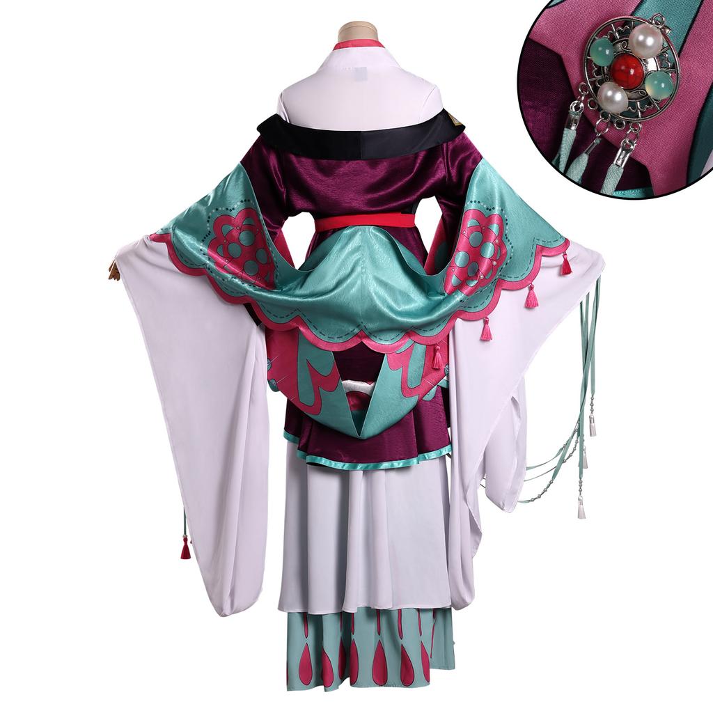 Return to the future cos clothes tooth fairy colored clothes song national style Han element suit cosplay game animation clothing
