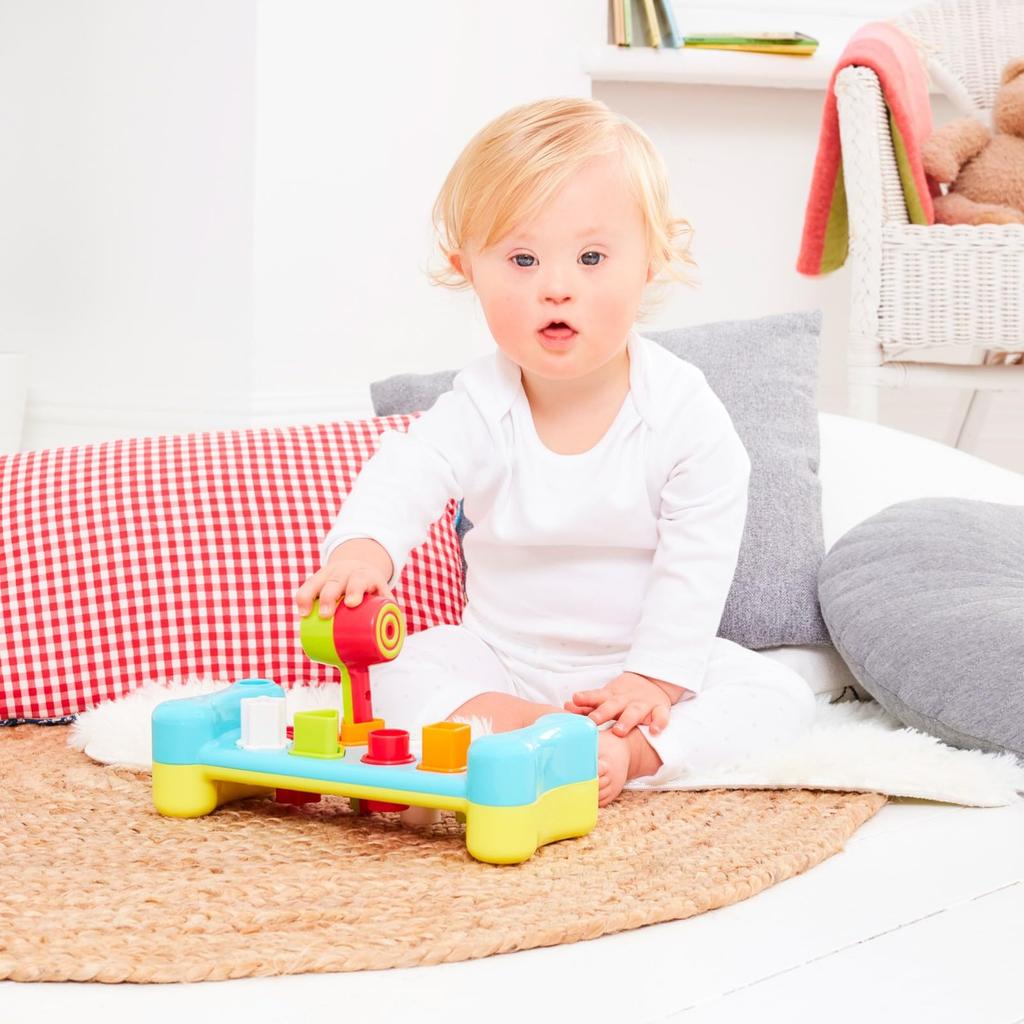 Early Learning Center Hammer Hammer Baby Authentic Shape-Matching Toy, Toy, Hammer, Shape-Matching, Gift, 200052,