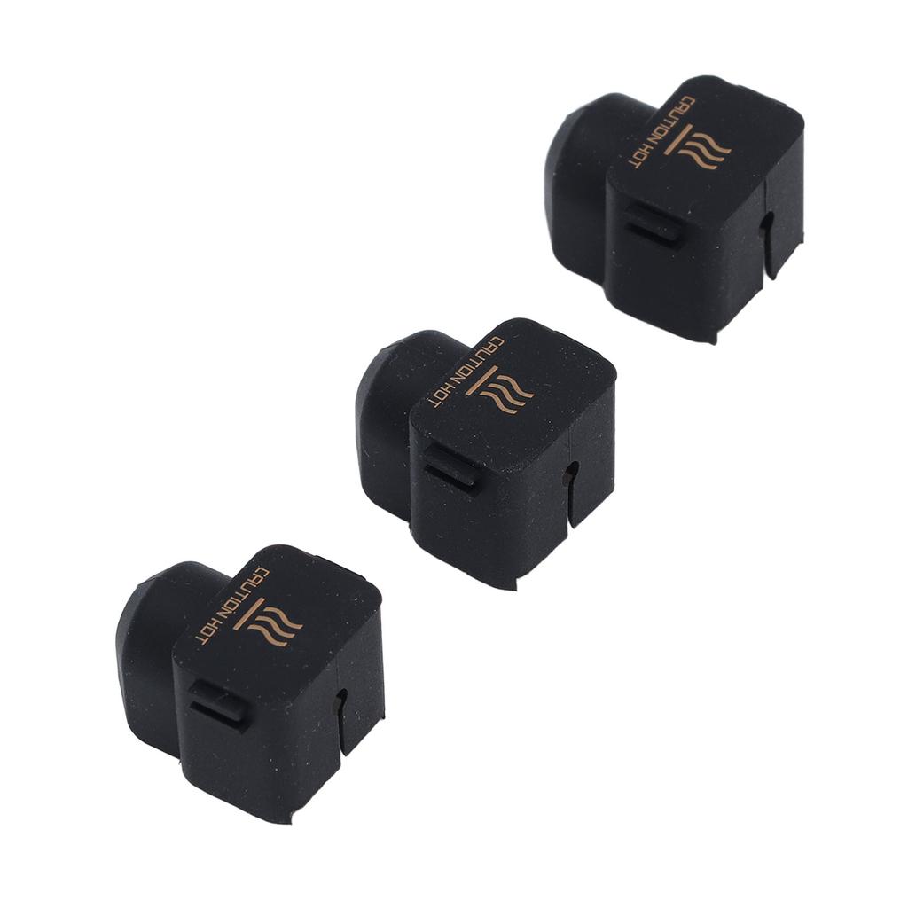 3 Pcs Silicone Socks for BambuLab   Heat Resistant 3D Printer Hot End Cover Nozzle Insulation 