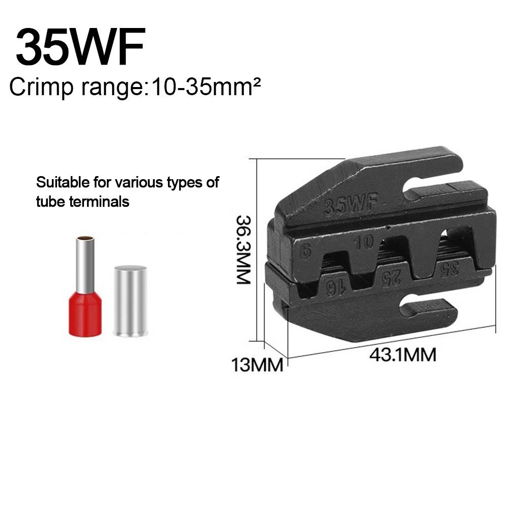 10WF/10A/103 Обжимные клещи Губки Черные Сменные матрицы Новые обжимные клеммы Слот для губок